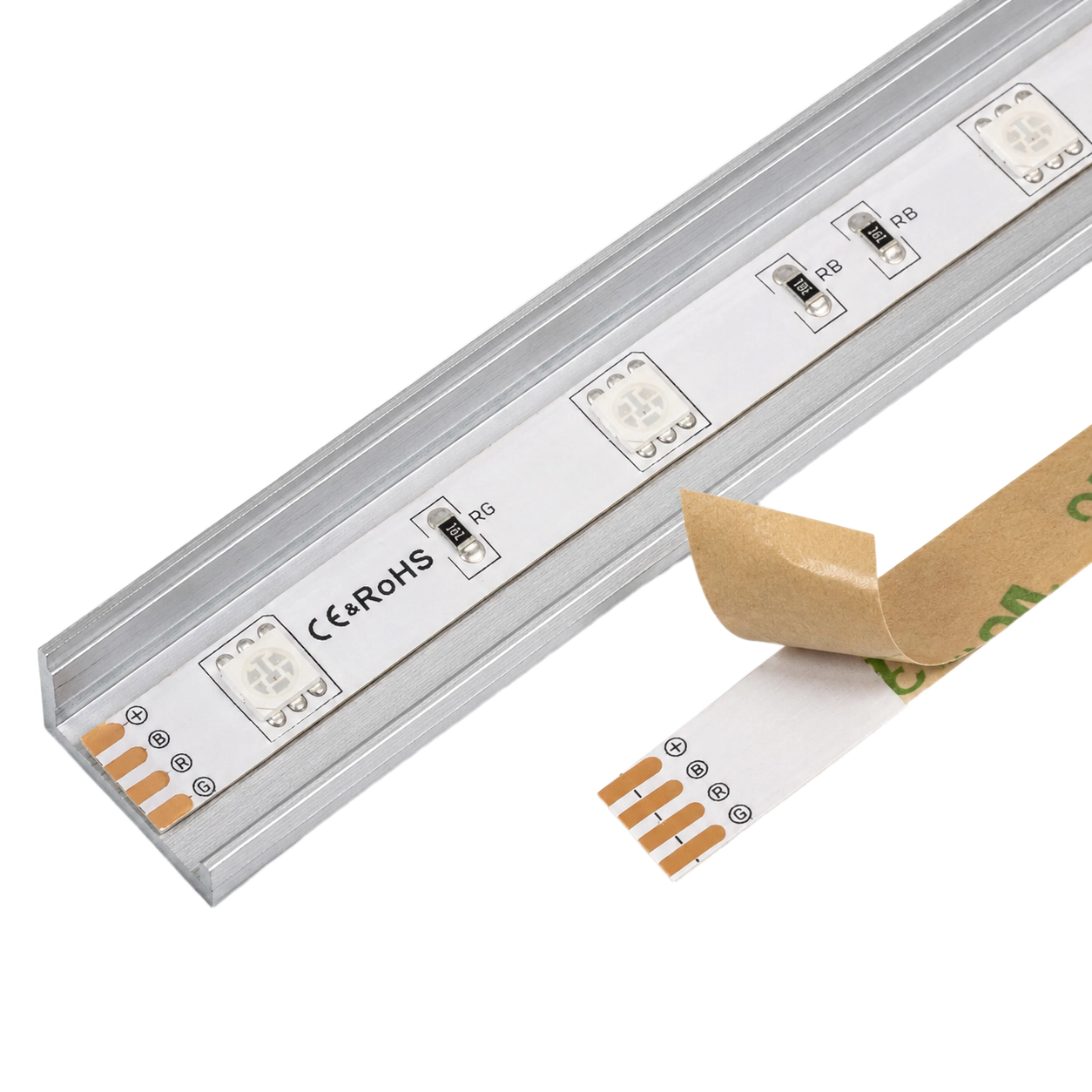 Instalace RGB LED pásku do profilu